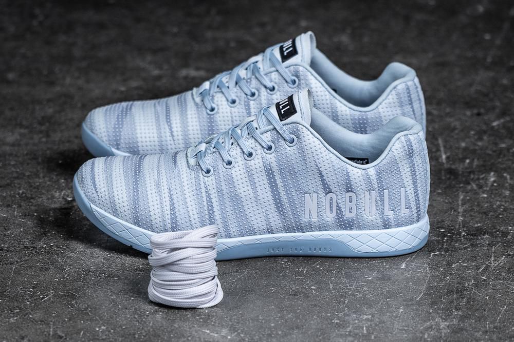 Trainers NOBULL Homme Bleu - Chaussures NOBULL Ice Burst Superfabric,France (9785-UZWXJ)